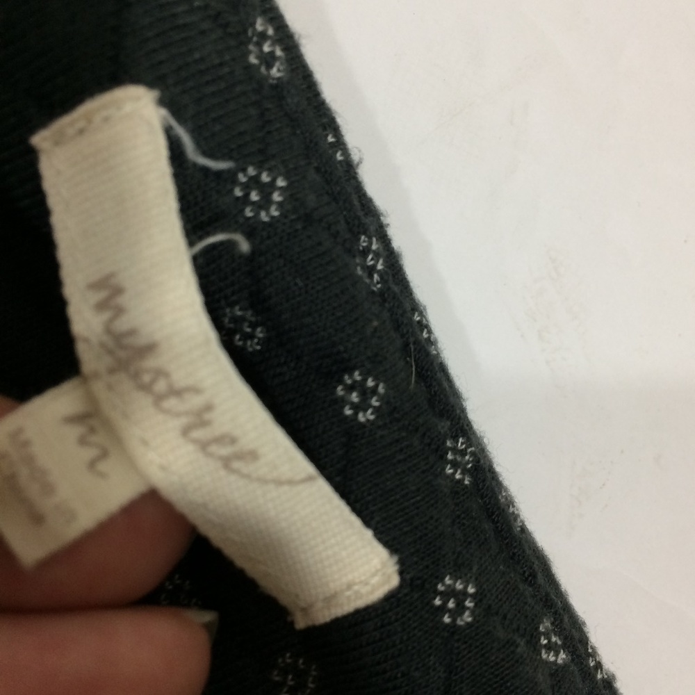 Mystree Textured Wrap Stripe Layer Zip Skirt Med - image 5